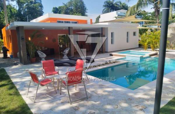 3 Bedroom Villa | Lush Tropical Gated Community | Beach Walking Distance